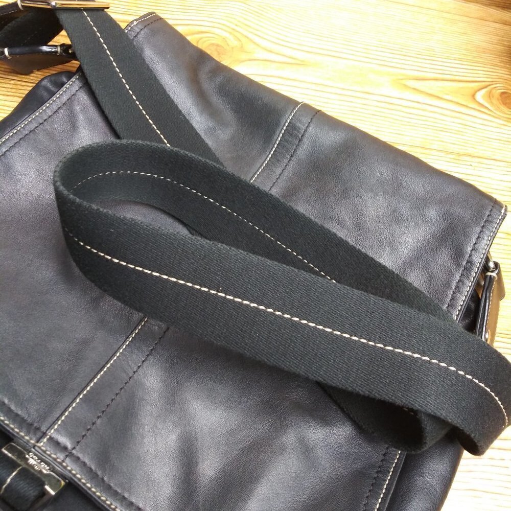 COACH unisex messenger bag crossbody black F70105 - Picture 14 of 14